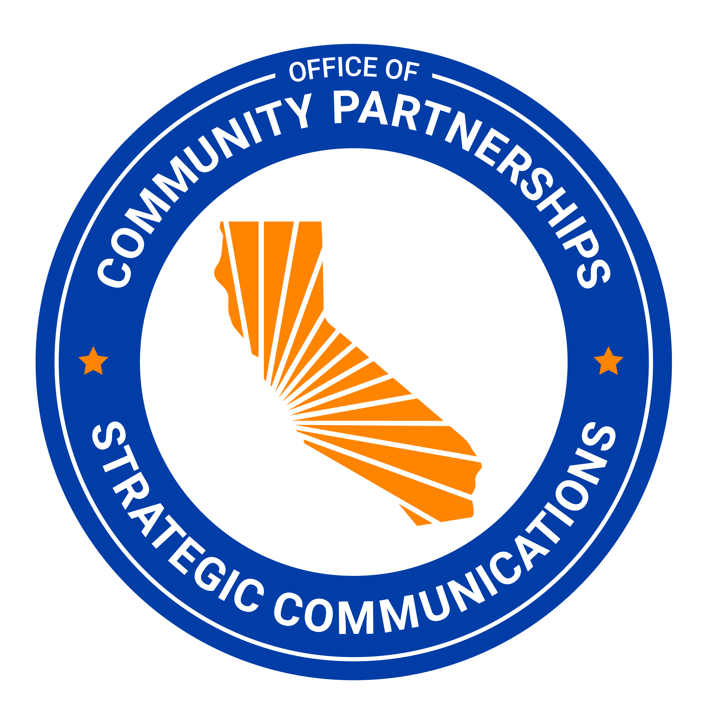 logo for the Office of Community Partnerships and Strategic Communications